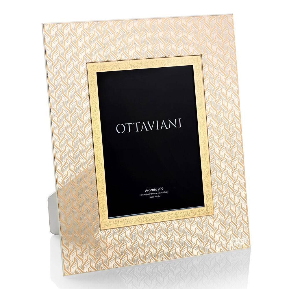 Ottaviani Portafoto cristallo "cachemire" c/f.oro