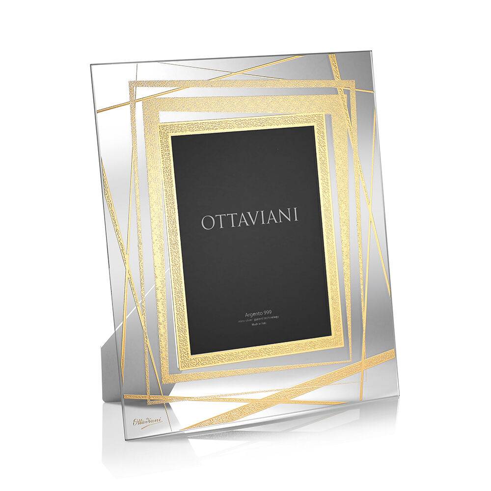 Ottaviani Portafoto cristallo "il ricordo" c/f.oro