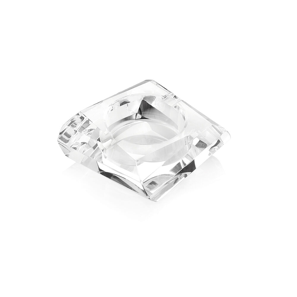Ottaviani Posacenere in cristallo cm 10x10x4