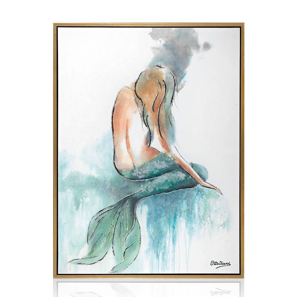 Ottaviani Quadro"la sirenetta" cm.90x120