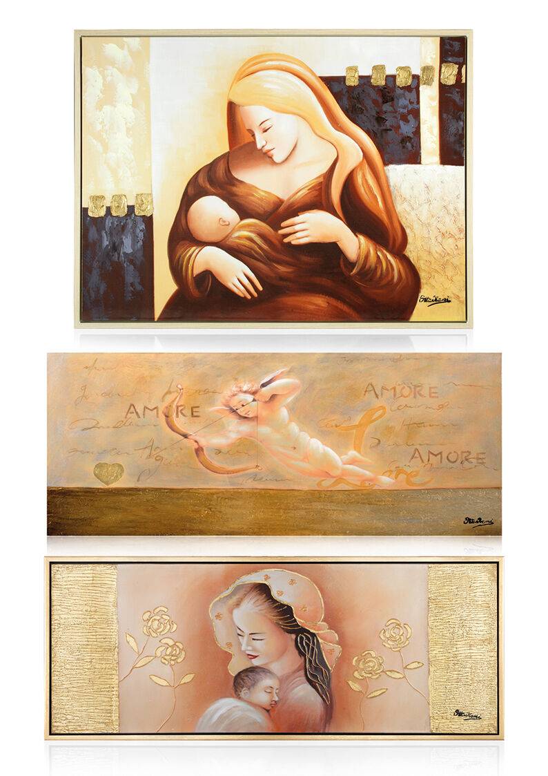 Ottaviani Quadro Sacro Su Tela 60x150