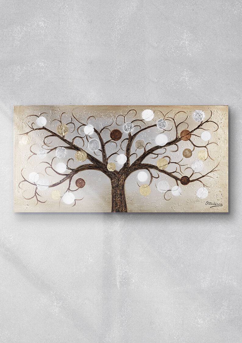 Ottaviani Quadro Su Tela "albero Della Vita" 120x60