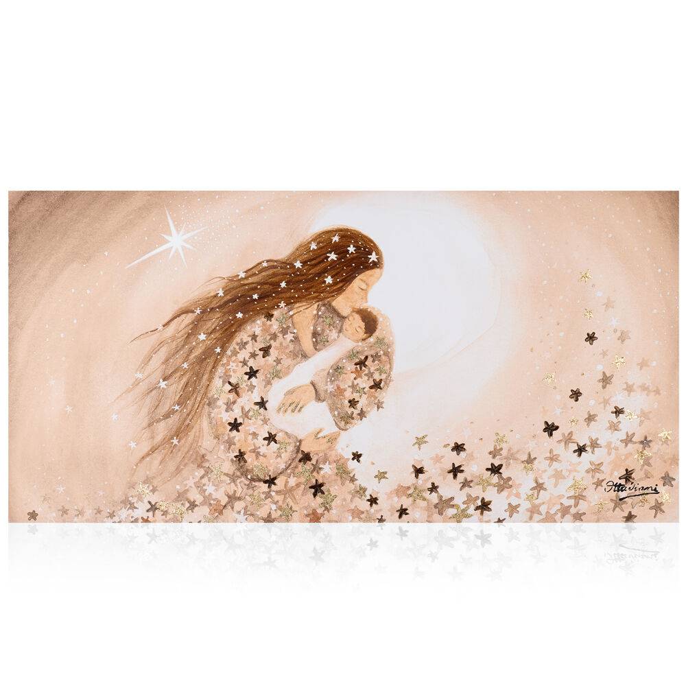 Ottaviani Quadro su tela "amore stellato" 120x60 cm