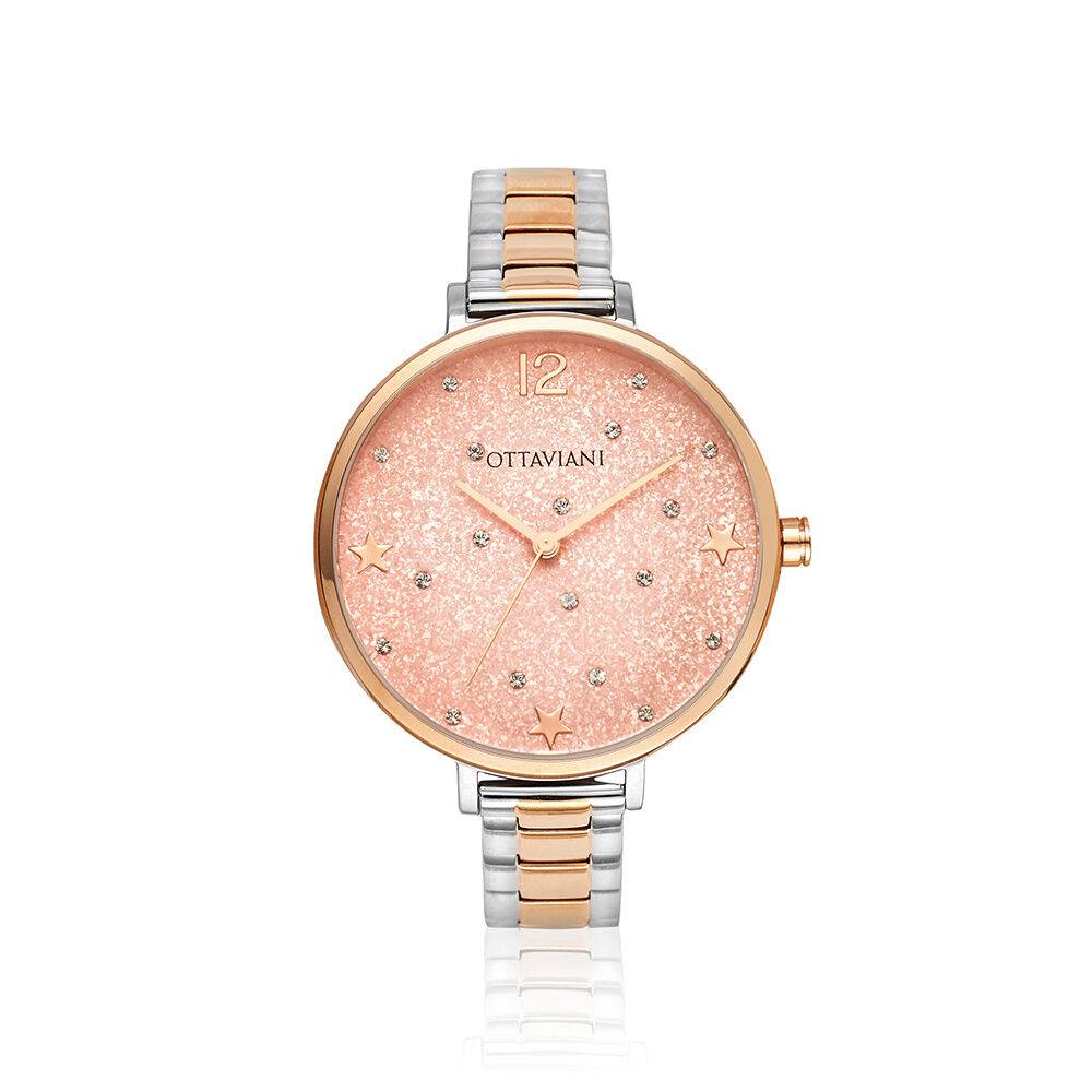 Ottaviani Quarzo acciaio rosa star