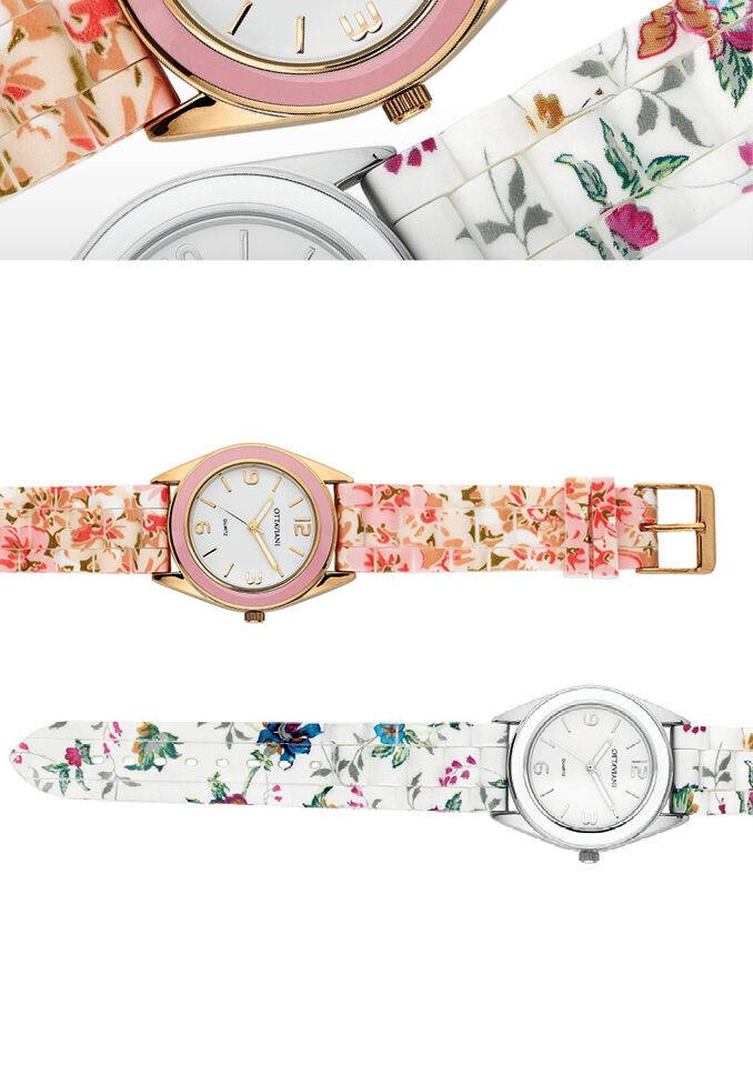 Ottaviani Quarzo Bianco Silicone Gold