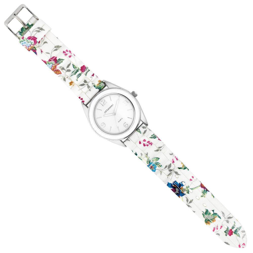 Ottaviani Quarzo bianco silicone gold