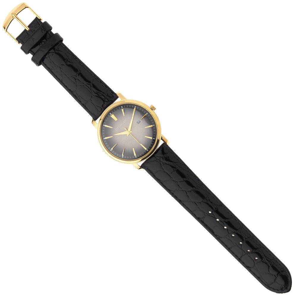 Ottaviani Quarzo bombe' quadrante sfumato nero