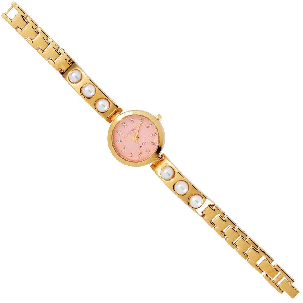 Ottaviani Quarzo dorato con perle