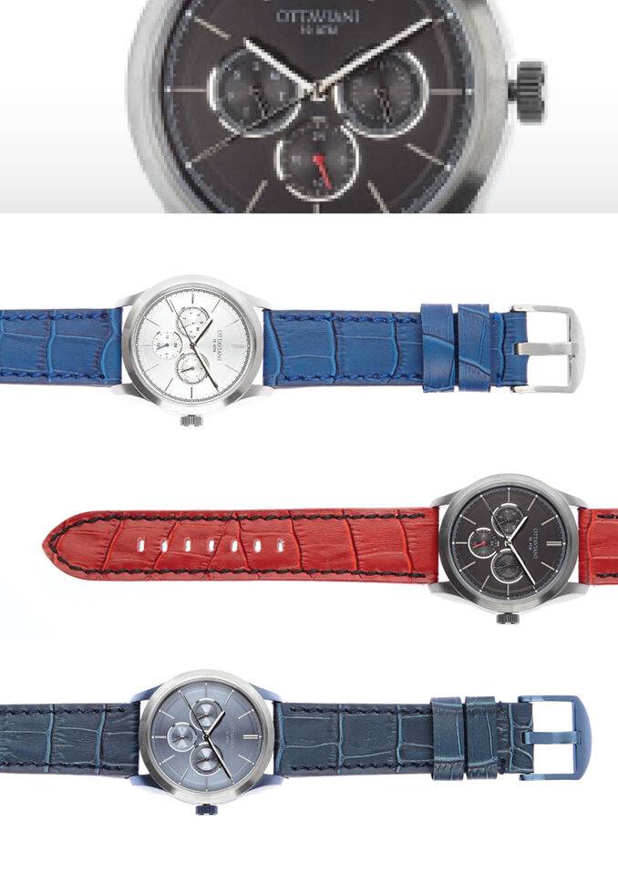 Ottaviani Quarzo Multieye Bianco E Blu