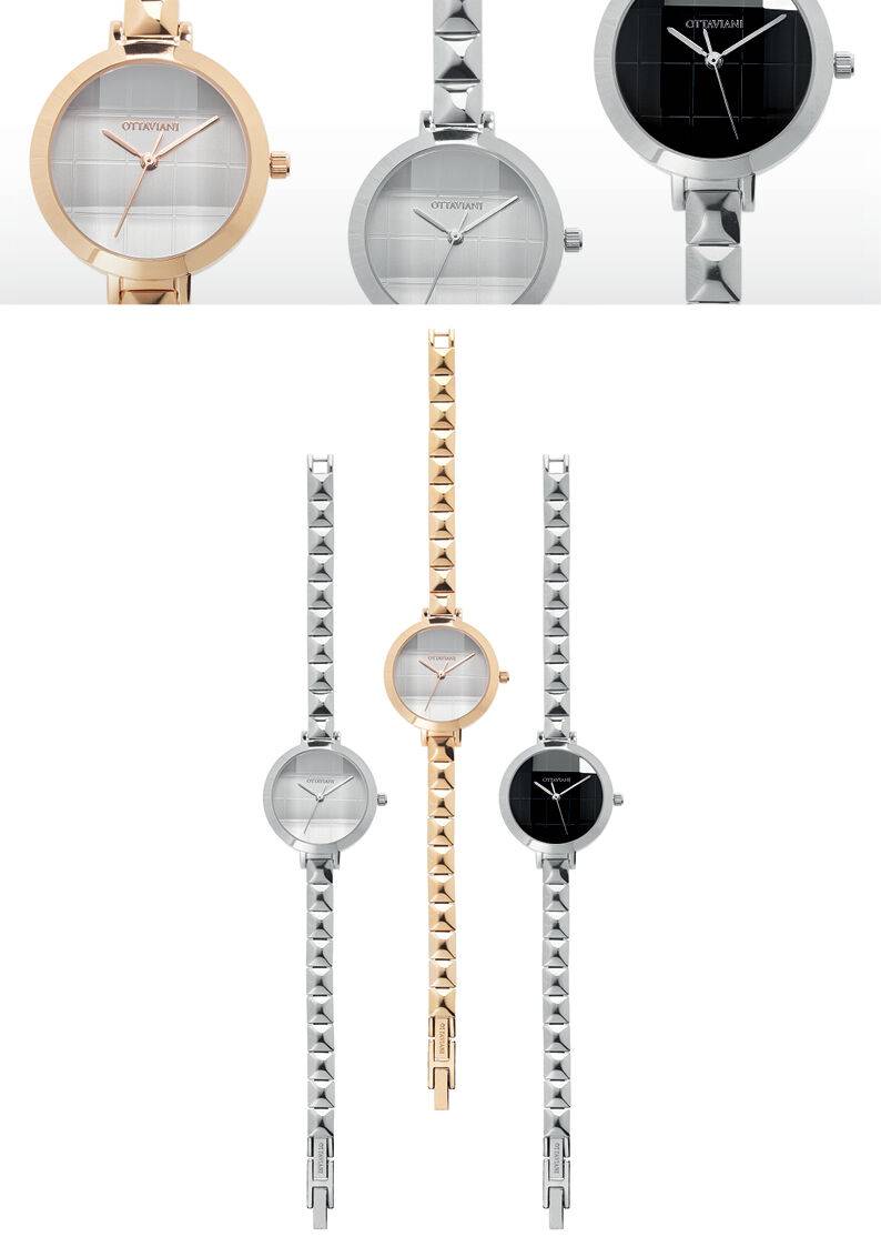 Ottaviani Quarzo Nero Geometrico