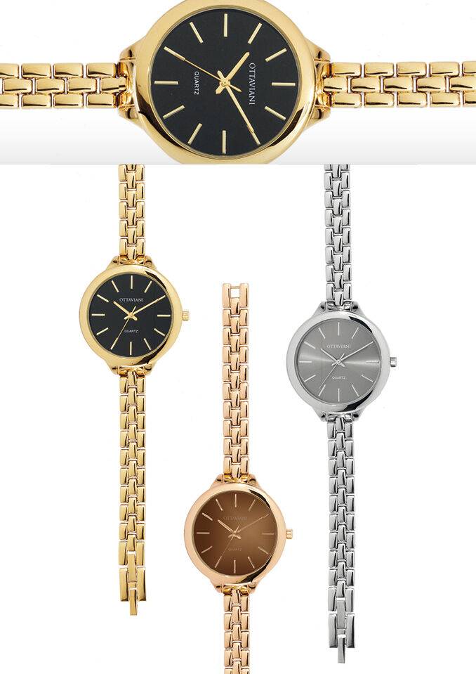 Ottaviani Quarzo Nero Rose Gold