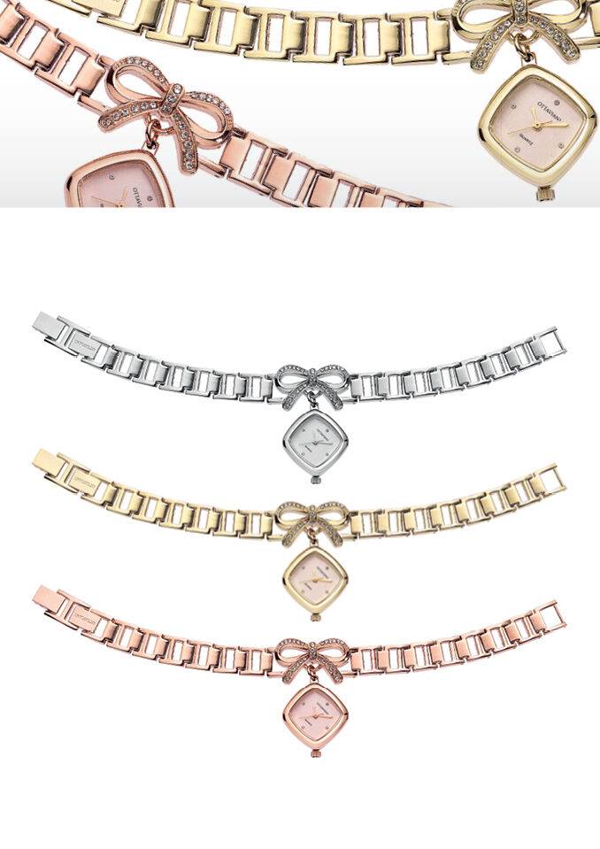 Ottaviani Quarzo Rose Gold Con Fiocco