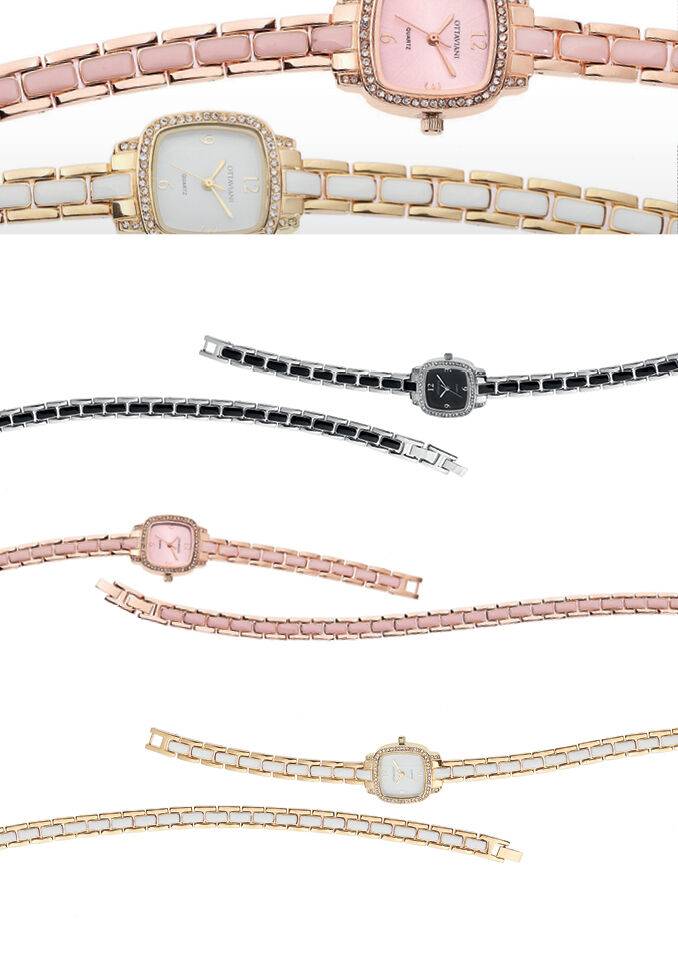 Ottaviani Quarzo Rose Gold Doppio Giro Rosa