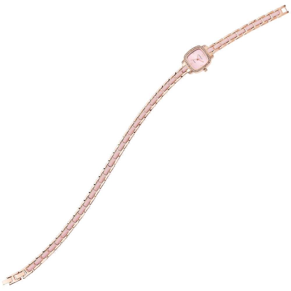 Ottaviani Quarzo rose gold doppio giro rosa