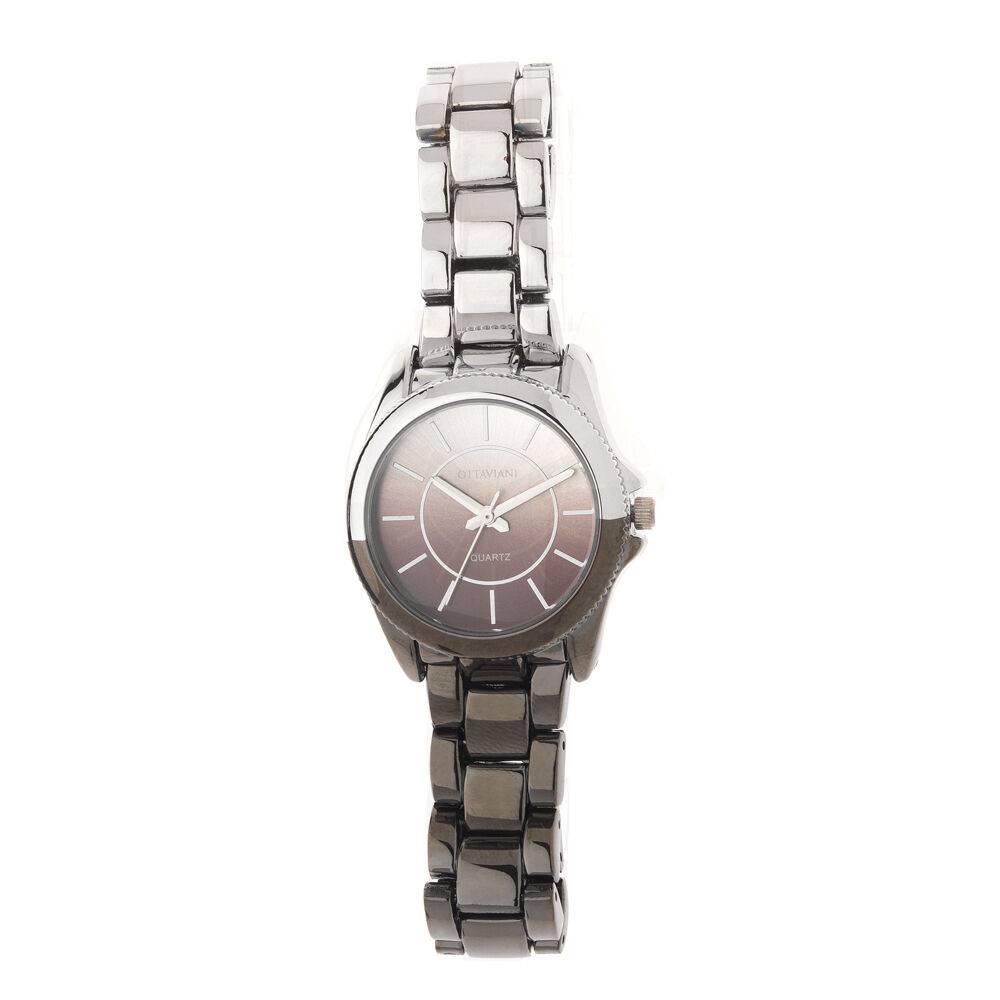 Ottaviani Quarzo sfumato nero/argento