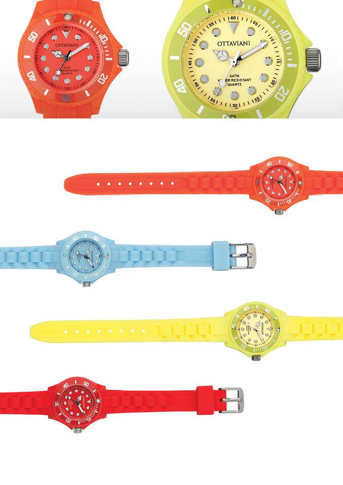 Ottaviani Quarzo Silicone Arancione