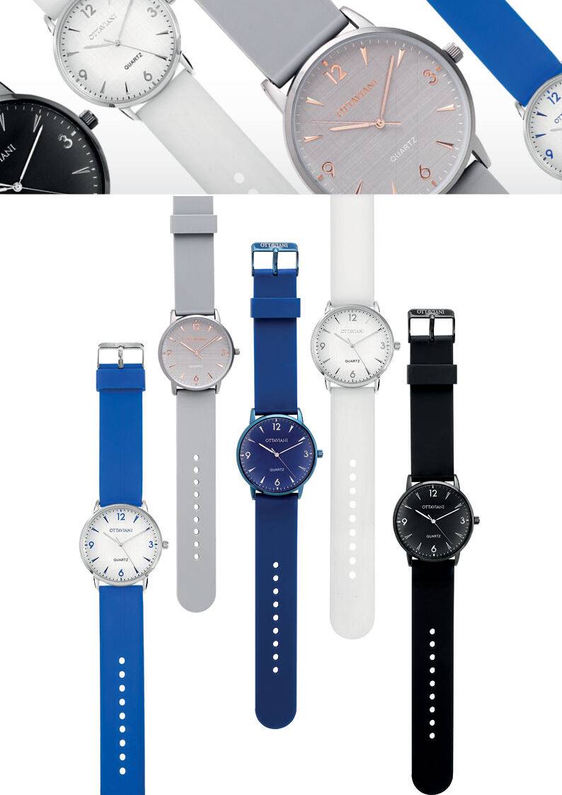 Ottaviani Quarzo Silicone Azzurro