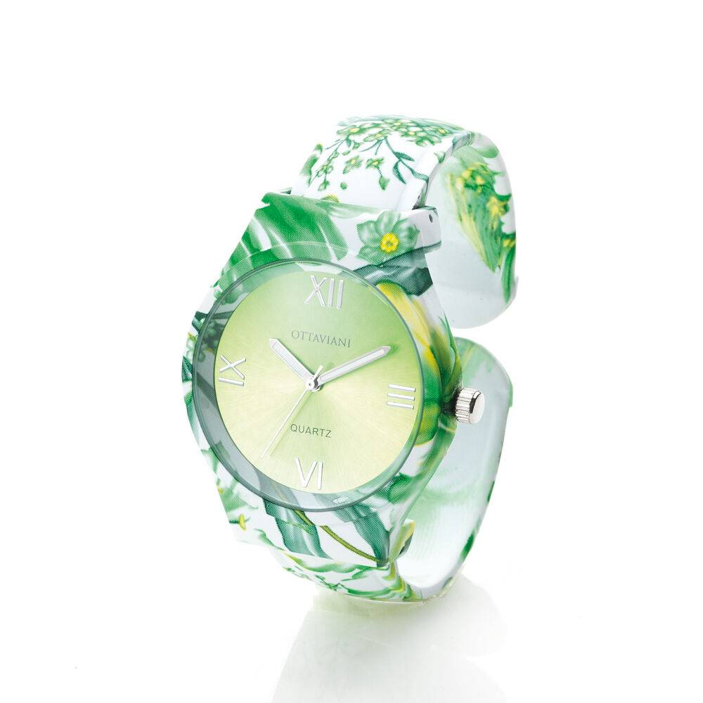 Ottaviani Quarzo verde bangle