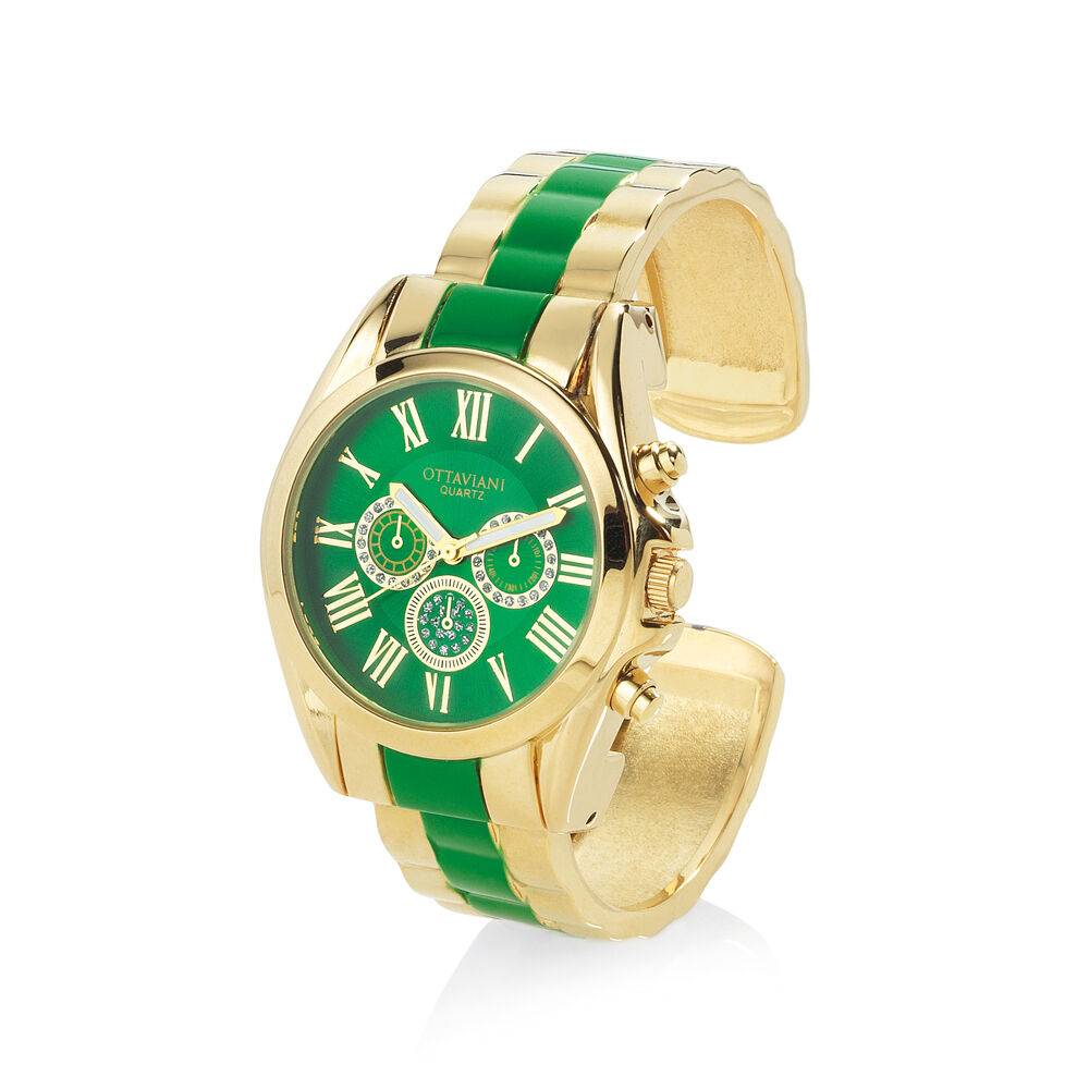 Ottaviani Quarzo verde bangle