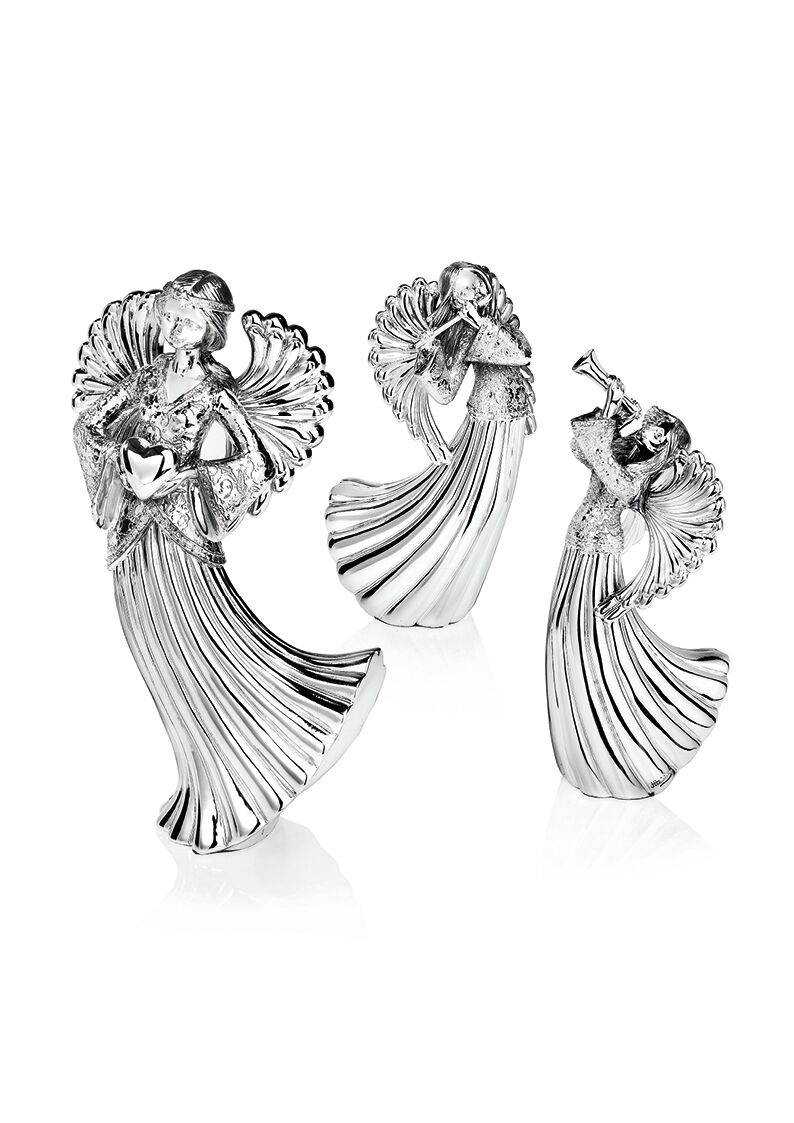 Ottaviani Scultura "angelo Suonatore" H.cm.19.5