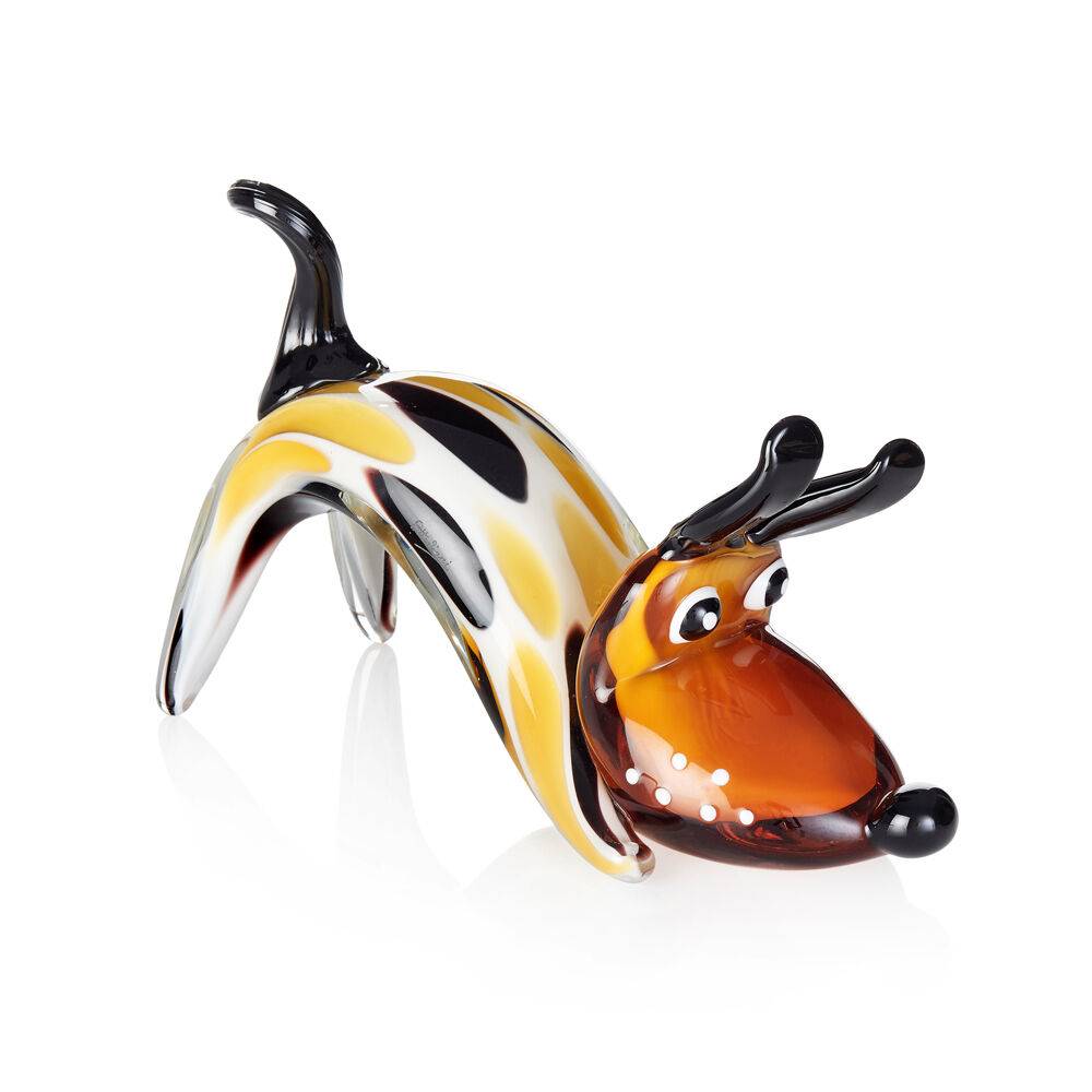 Ottaviani Scultura "doggy" in cristallo