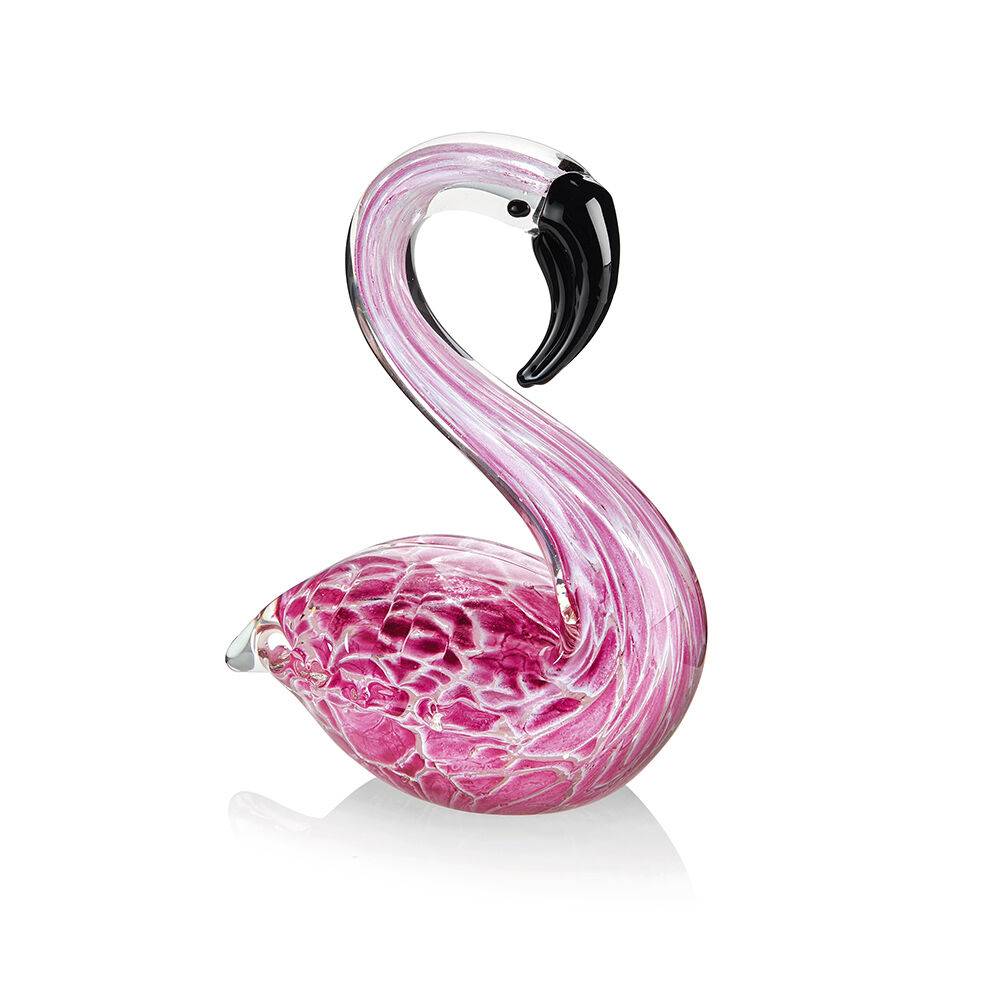 Ottaviani Scultura "fenicottero rosa"