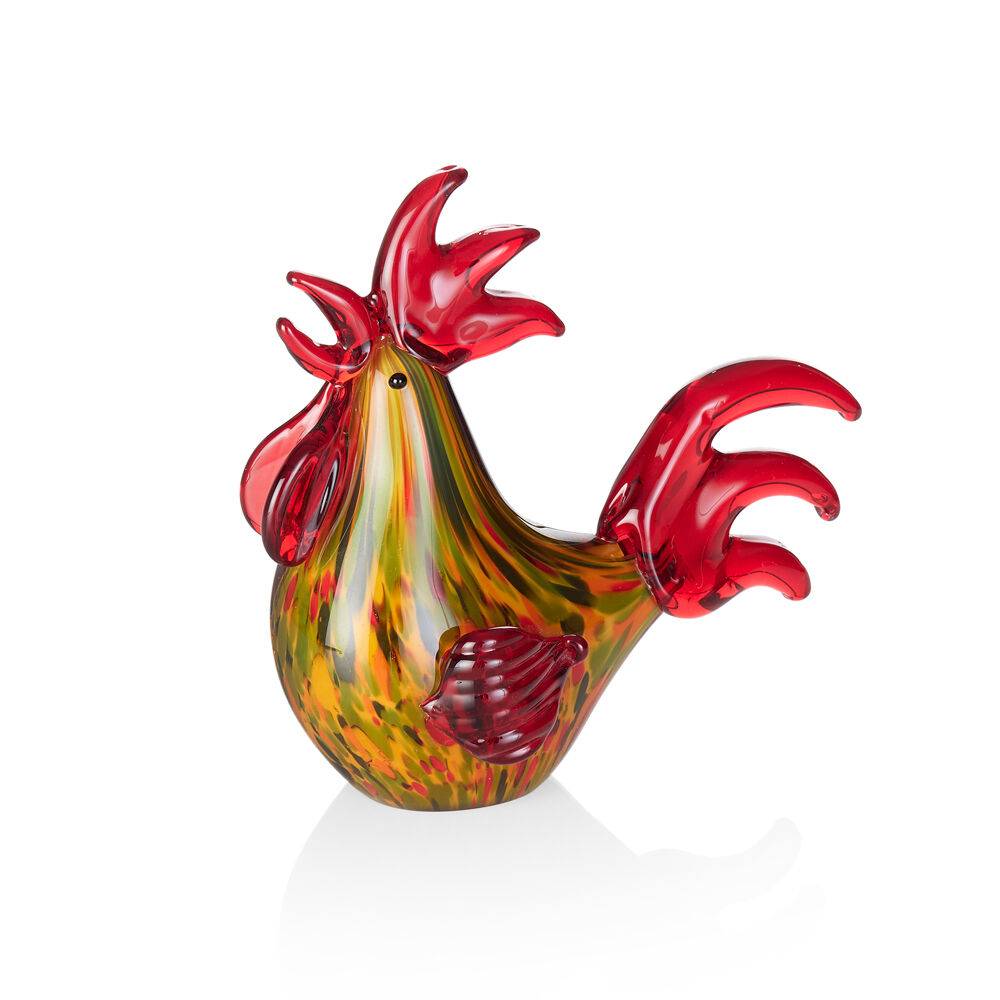 Ottaviani Scultura "gallo" in cristallo