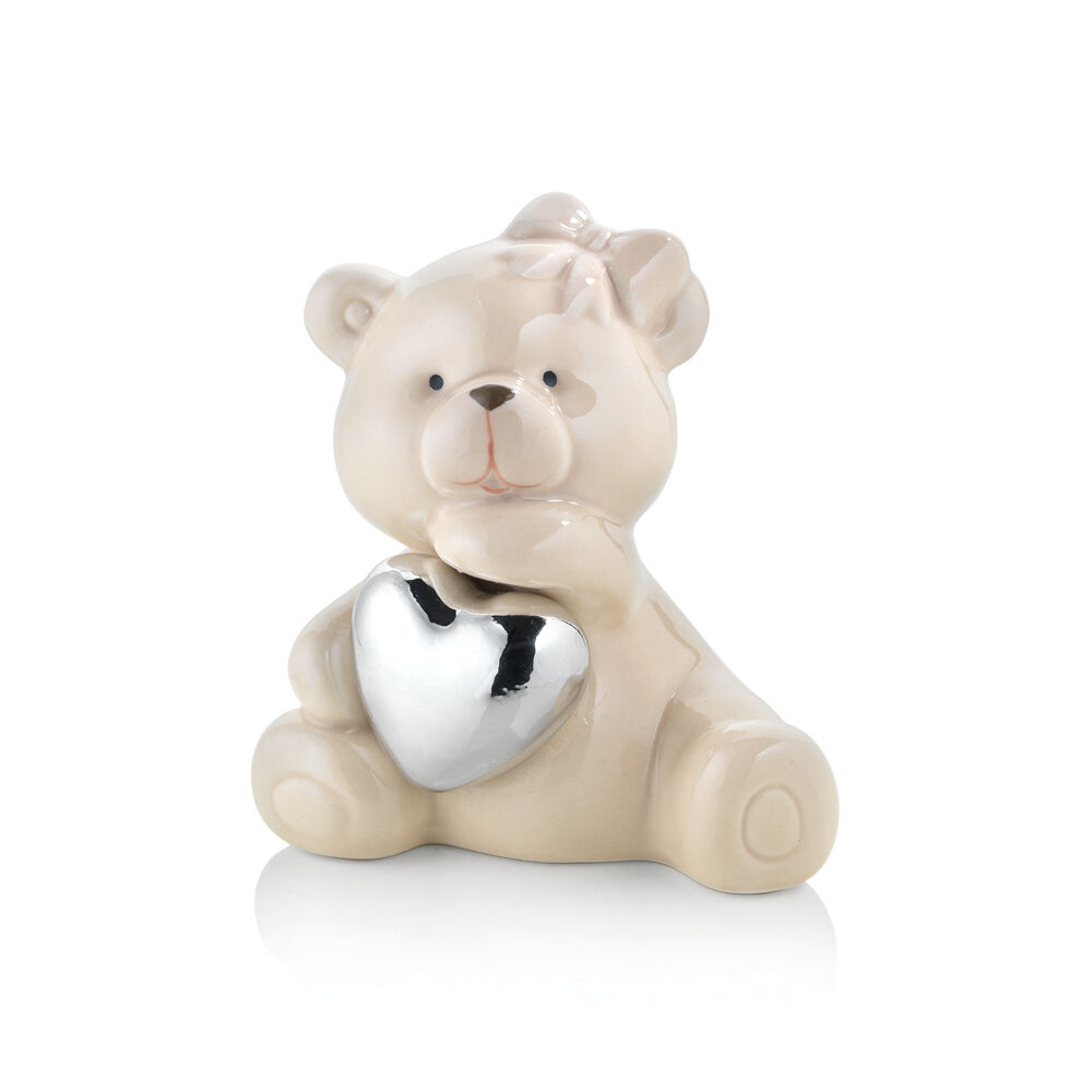 Ottaviani Scultura in porcellana con argento