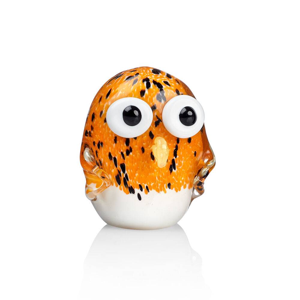 Ottaviani Scultura "mamma gufa" in cristallo