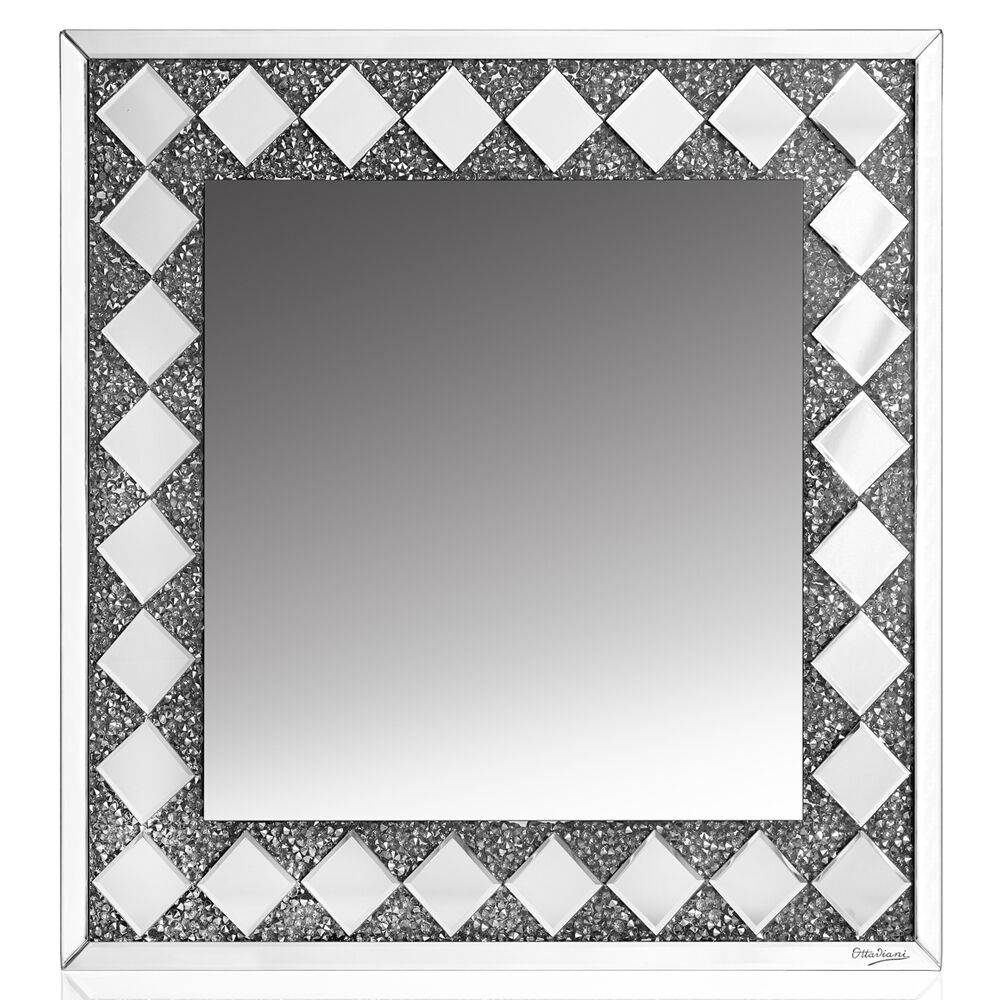 Ottaviani Specchiera con led cristalli e strass