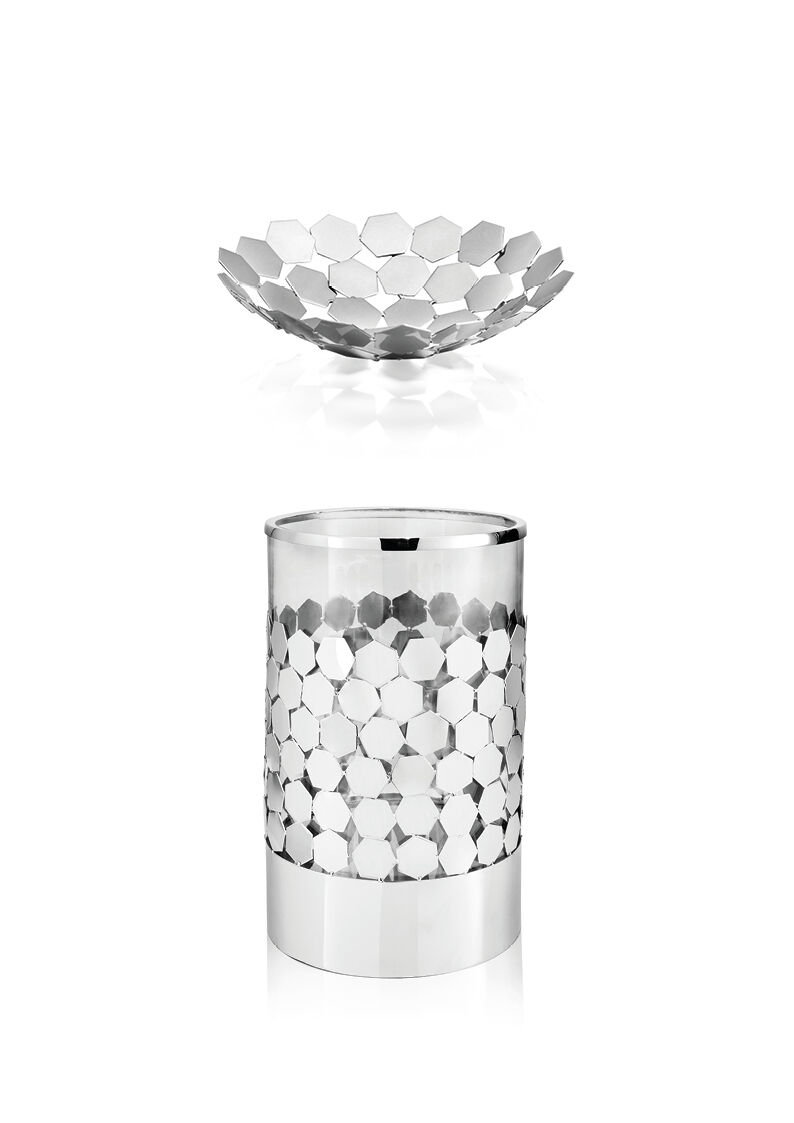 Ottaviani Vaso "riflessi" Altezza Cm 36