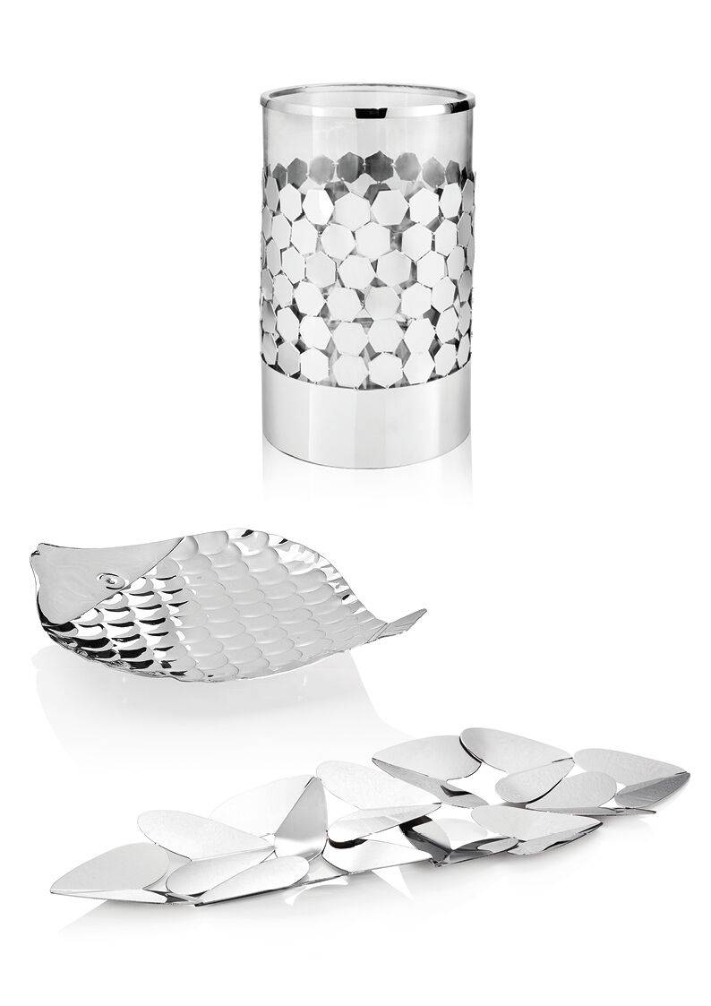 Ottaviani Vaso "riflessi" Altezza Cm 36