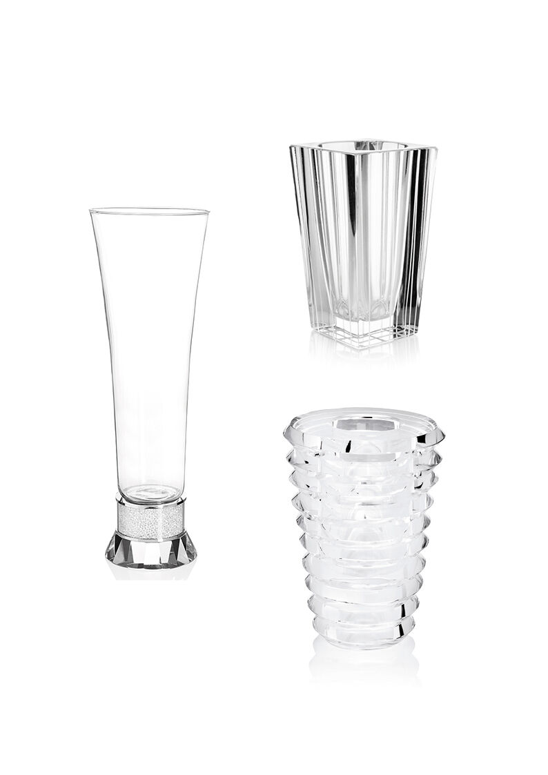 Ottaviani Vaso Square H18 Solo Cristal