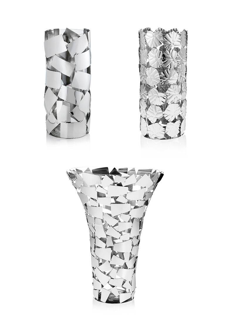 Ottaviani Vaso "stones" H. Cm 32xd. 24