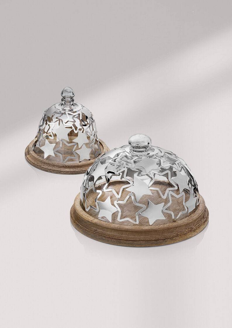 Ottaviani Porta Torta"stella Stellina"diam. Cm25,5x H.20