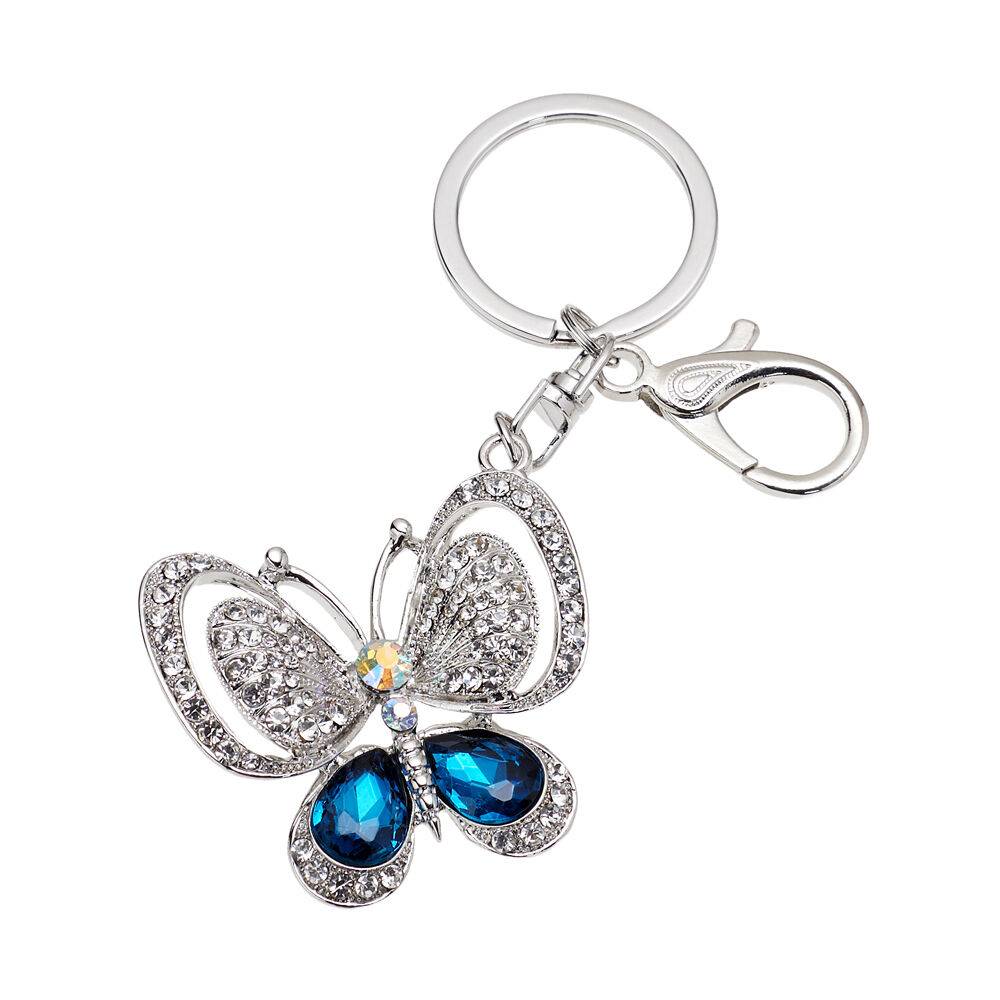 Ottaviani Portachiavi Dorato Con Cristalli E Strass