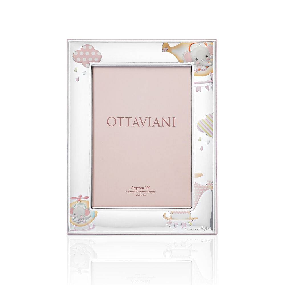 Ottaviani Portafoto Bimba "elefantino In Elicottero" 9x13