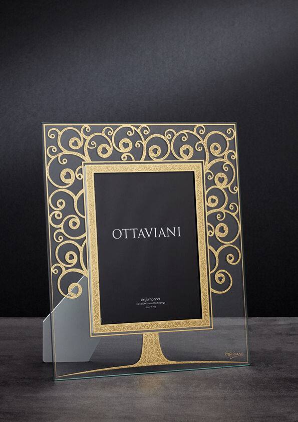 Ottaviani Portafoto Cristallo "albero Dell'amore" C/f.oro