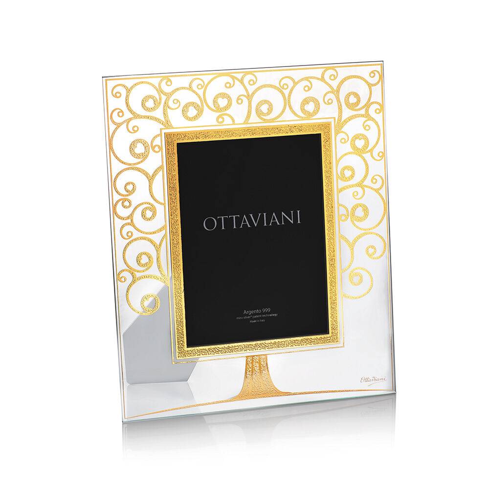 Ottaviani Portafoto cristallo "albero dell'amore" c/f.oro