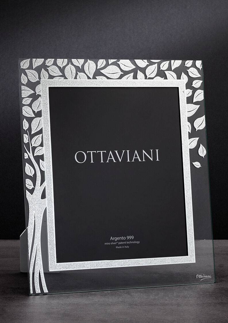 Ottaviani Portafoto Cristallo "albero Della Vita"c/c+f.ag