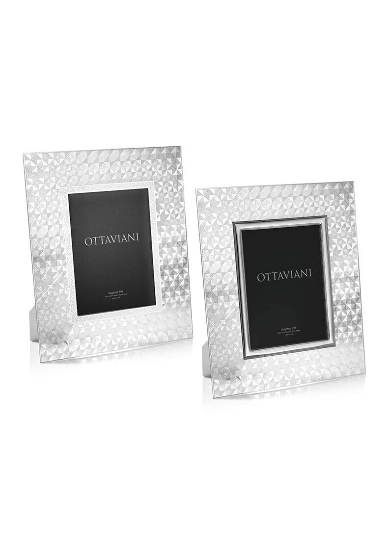 Ottaviani Portafoto Cristallo "cristalli Di Luce"c/c+f.ag
