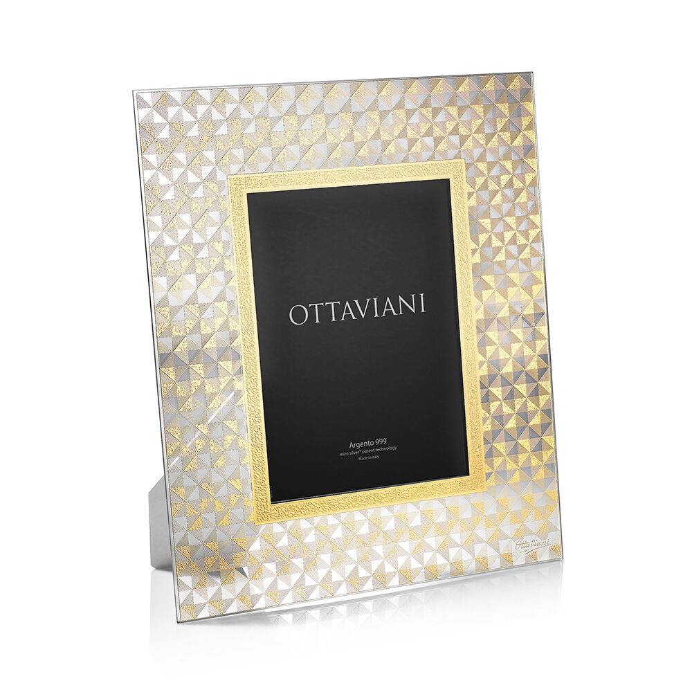 Ottaviani Portafoto cristallo "cristalli di luce" c/f.oro