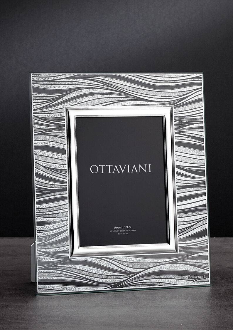 Ottaviani Portafoto Cristallo "il Mare Della Vita"c/c+f.a