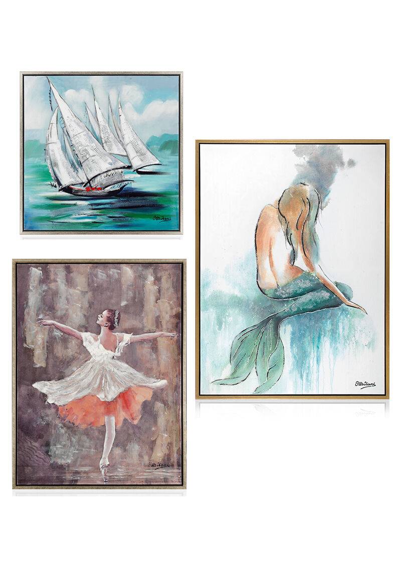 Ottaviani Quadro "danza Classica" Cm 75x100-superf.lucid