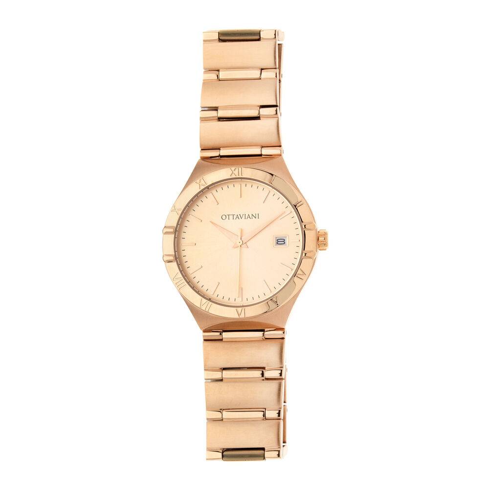 Ottaviani Quarzo classic rose gold con quadrante rosa