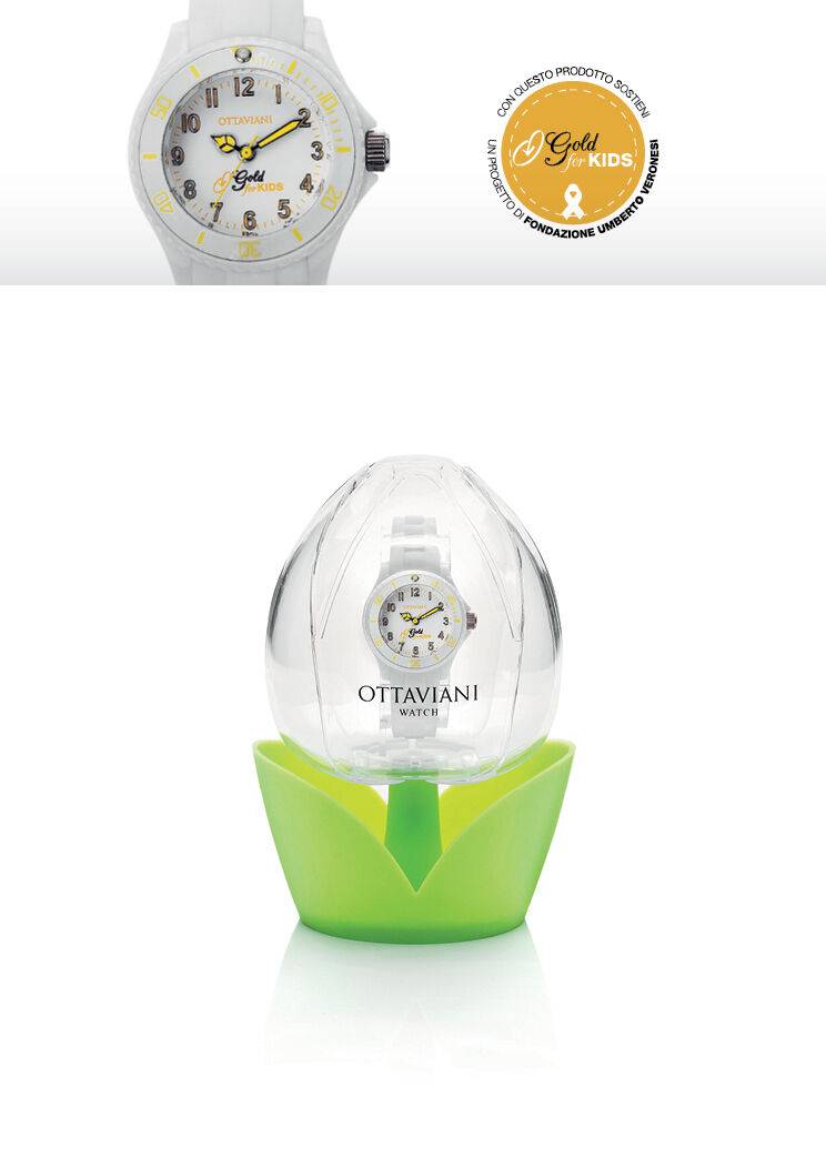 Ottaviani Quarzo Silicone Giallo Fondazione Veronesi