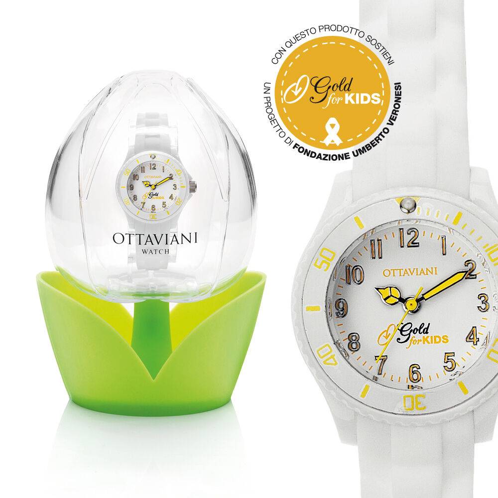 Ottaviani Quarzo silicone giallo fondazione veronesi