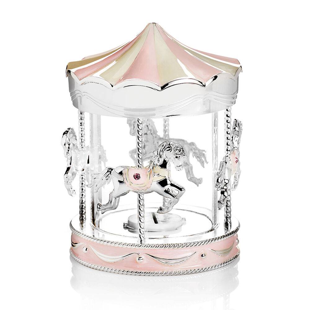 Ottaviani Salvadanaio in metallo argentato con smalti