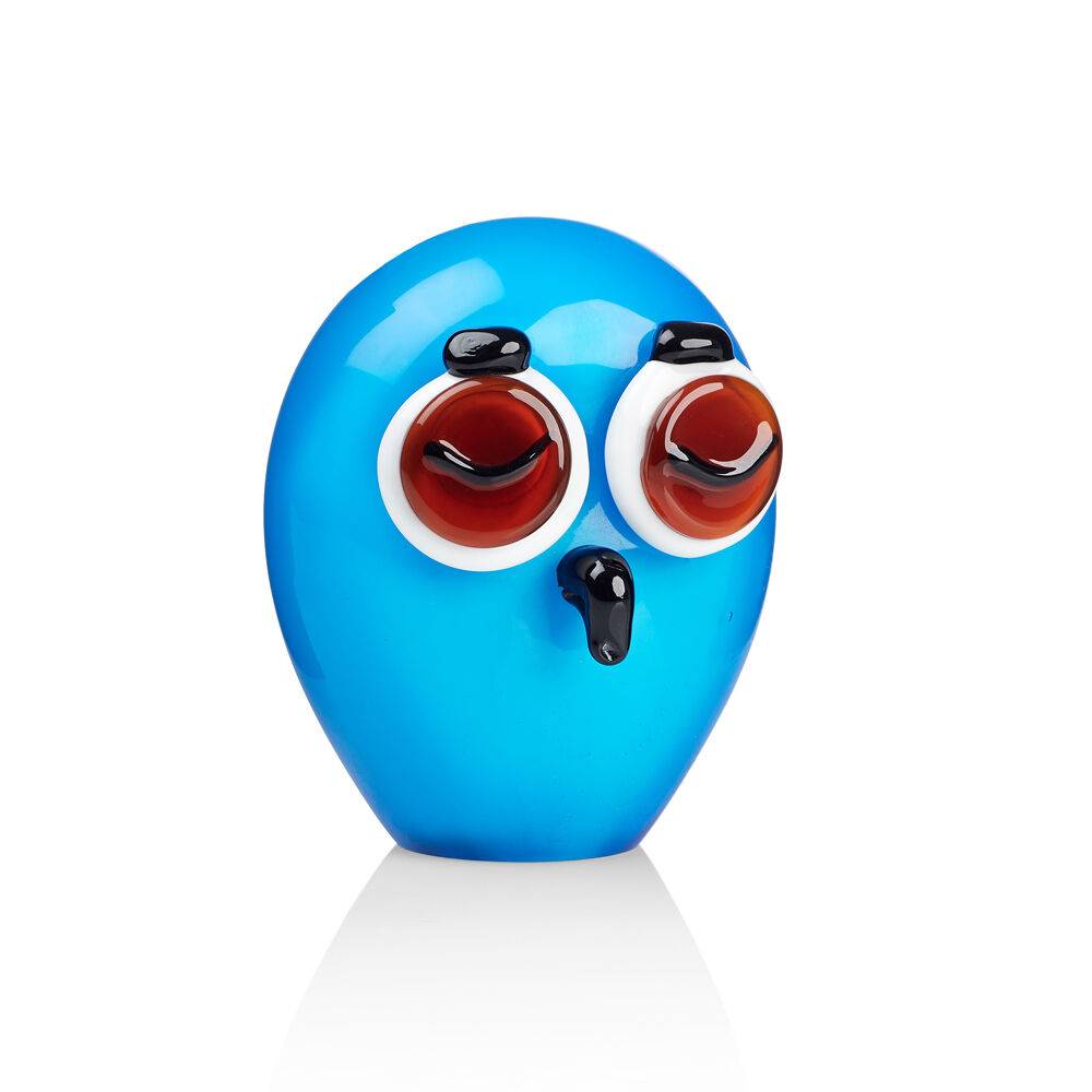 Ottaviani Scultura "gufetto dormiglione" in cristallo