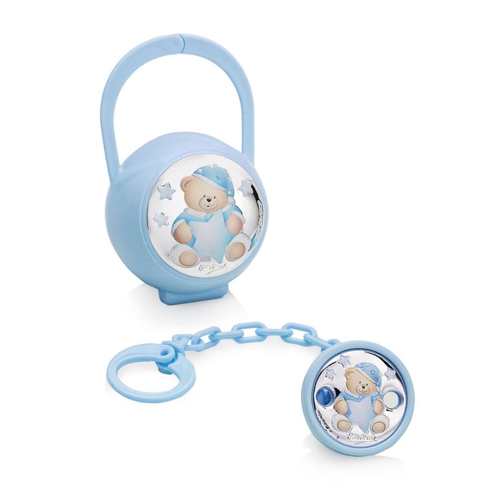 Ottaviani Set porta ciuccio e pinza p.ciuccio "orsetto"